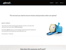 Tablet Screenshot of g6mail.com